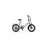 Electric Bike JASION EB7 st - Motor 500W  Battery 48V10AH 20 Inch Mechanical disc brake - White